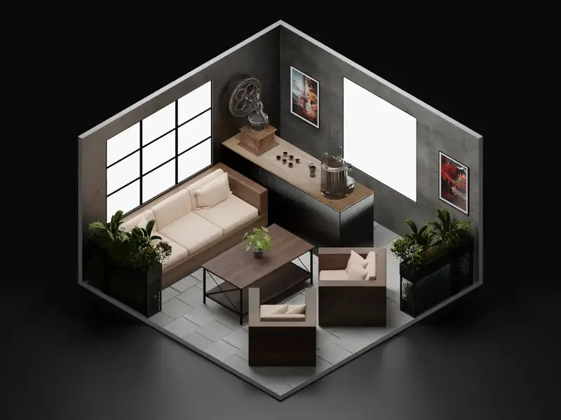 Japanese Coffee – 3D project