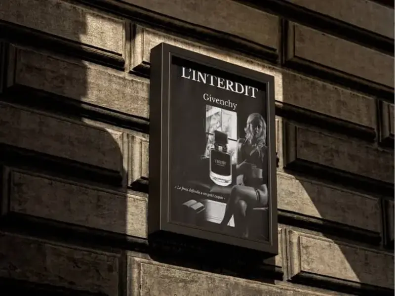 L'Interdit by Givenchy – Graphic design project